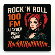 RockNRoll100fm The Duck Cyberpunk AI Radio